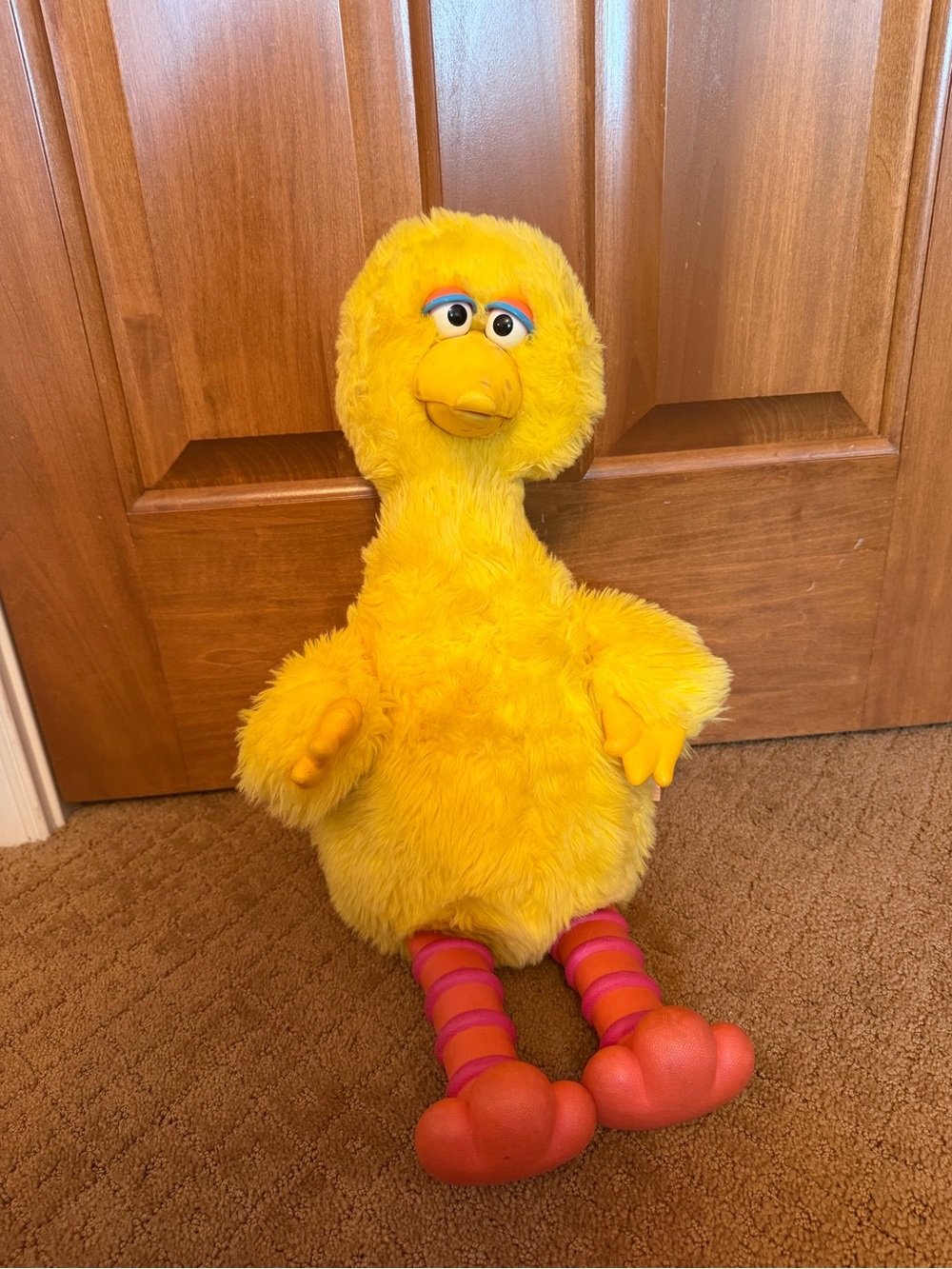 Vtg 1986 Big Bird Story Magic Ideal Sesame St Talking Toy